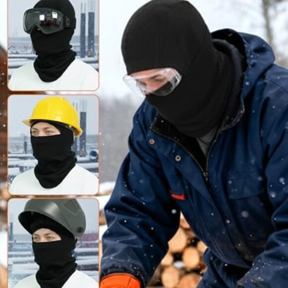 Flame Resistant Balaclava Mask 11oz Fleece Arc Rated One Size main image 6